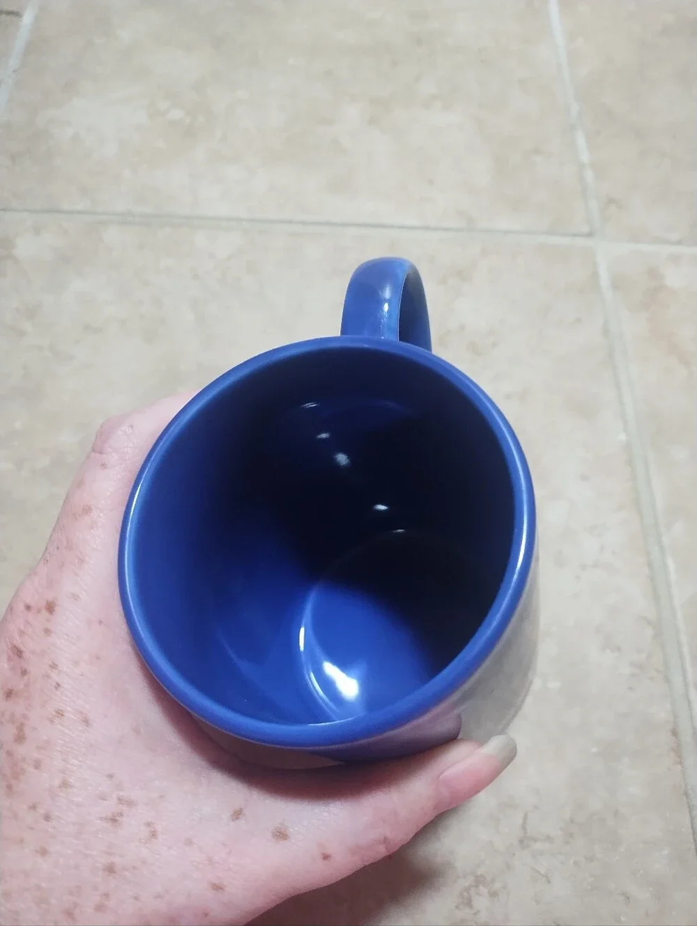 Ralph Lauren Polo Mug Big Pony Blue Colorful Southwestern Preppy